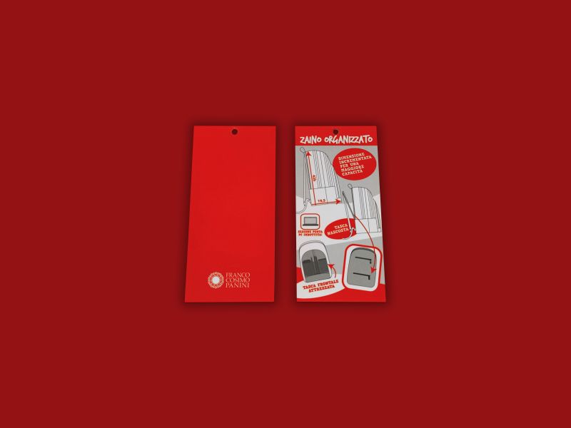 Cartellino illustrativo Panini   Studio 83