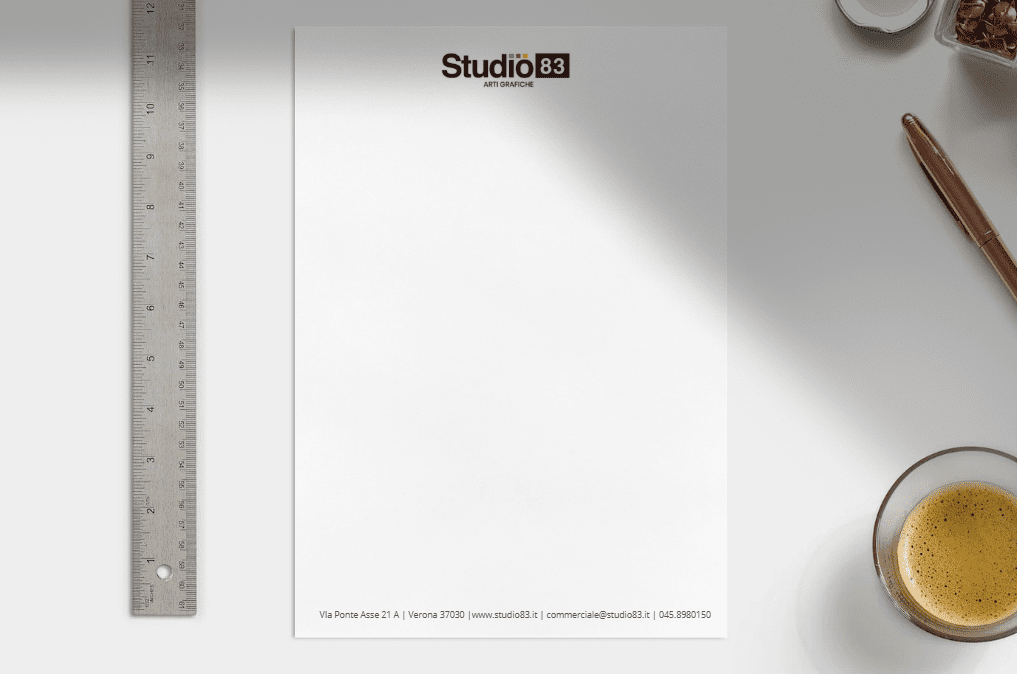 Carta intestata Image of CARTA INTESTATA 1 Carta intestata Studio 83