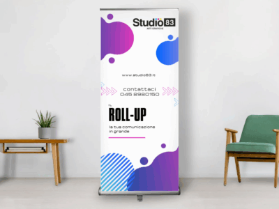 Offerta Volantini Image of ROLL UP 400x300 Offerta Volantini Studio 83
