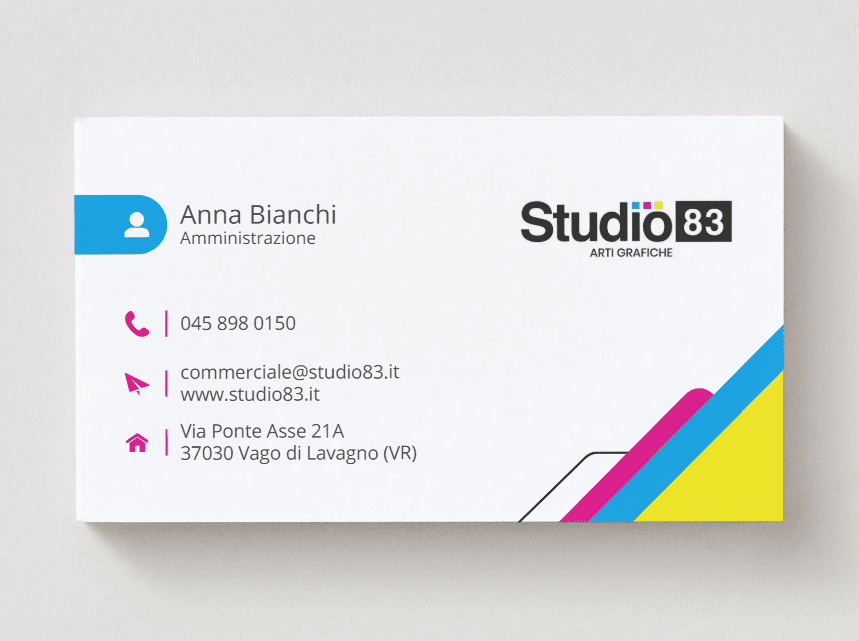 Biglietto da visita Image of biglietto da visita 1 1 Biglietto da visita Studio 83