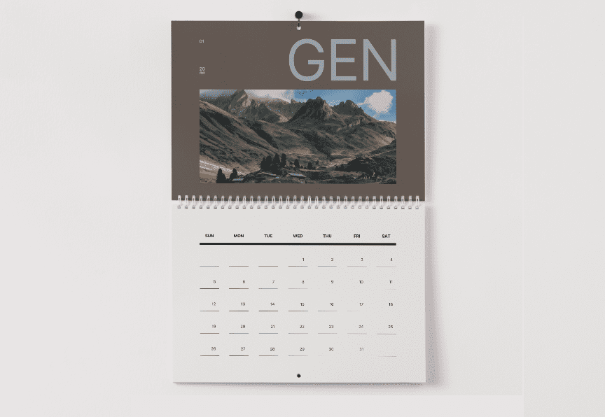 Calendario da muro   Studio 83