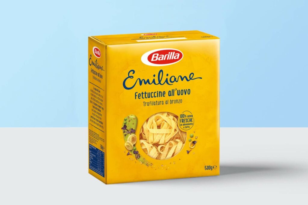 New look Pasta Uovo Emiliane Barilla   Studio 83