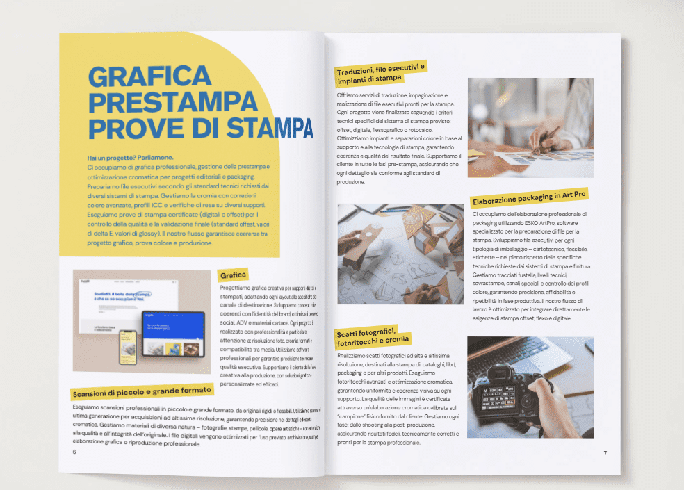 Cataloghi rilegati in brossura cucita/fresata Image of fresato9 Cataloghi rilegati in brossura cucita/fresata Studio 83