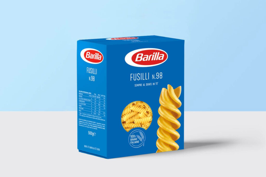 New look Pasta Semola Barilla   Studio 83