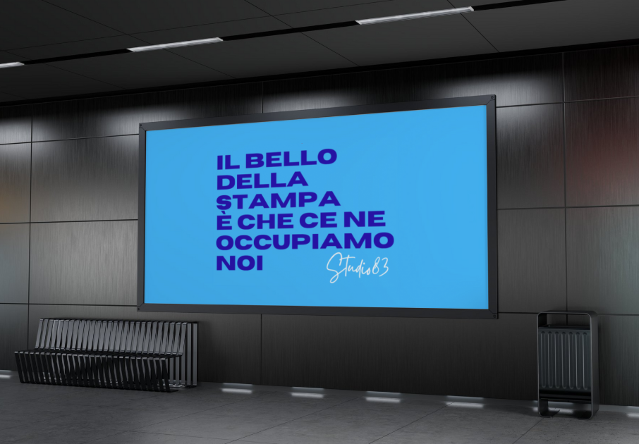 Maxi stampe di grande formato   Studio 83