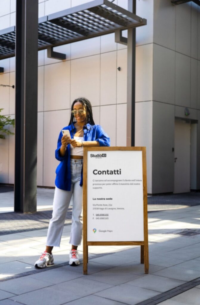 Pannelli e cartelli da terra   Studio 83