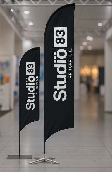 Bandiere e vele pubblicitarie   Studio 83